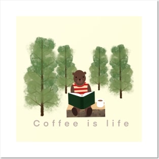 Coffee is life Posters and Art